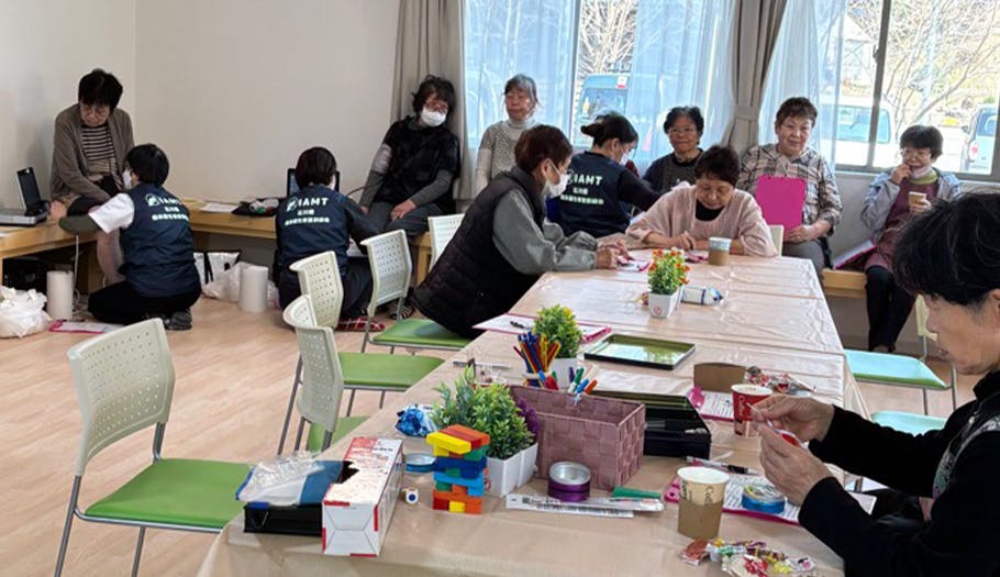 集会所の様子